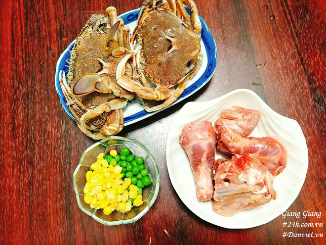 Hướng dẫn cách làm súp cua: