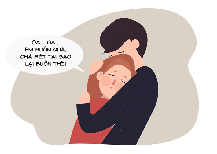 Không chỉ thế, phái đẹp còn có quyền bộc lộ cảm xúc bất cứ lúc nào. Các cô gái có thể khóc ở bất cứ nơi đâu, trước mặt ai mỗi khi tâm trạng không tốt. Dù rơi nước mắt trong trường hợp nào, bạn nữ vẫn nhận được sự chia sẻ của những người xung quanh. Ngược lại, đàn ông khóc trước mặt người đối diện lại là điều không hay chút nào.