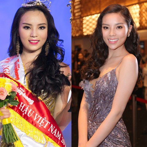 Kỳ Duyên có phần "lột xác" ngoại hình so với thời mới đăng quang.