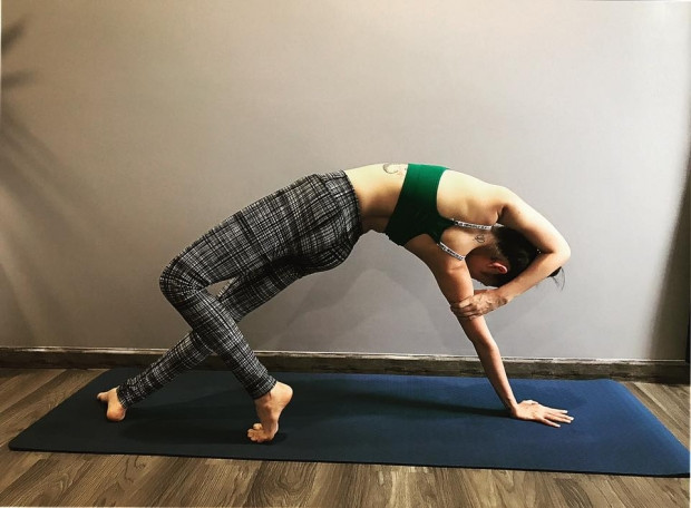 Bảo Anh là một trong những mỹ nhân V-biz chăm chỉ tập luyện để giữ vóc dáng thon gọn, nóng bỏng, săn chắc.