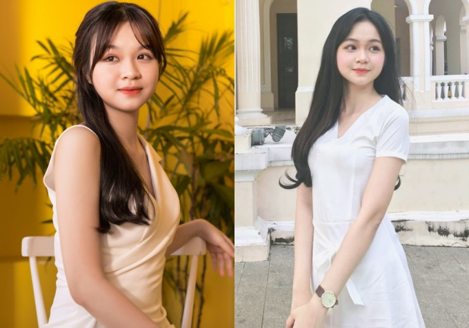 Năm nay, Đại học Ngoại thương có ba thí sinh lọt vào chung khảo phía Nam Hoa hậu Việt Nam. Nguyễn Thị Nhật Minh, sinh năm 1999, cao 1,66m là cái tên thứ ba được ban giám khảo chọn đi tiếp.