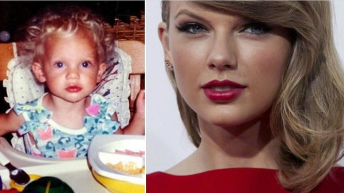 Ngay từ khi còn nhỏ, Taylor Swift đã rất điệu đà. "Công chúa nhạc đồng quê" xinh như búp bê với mái tóc vàng buộc hai bên và đôi mắt to tròn ấn tượng.