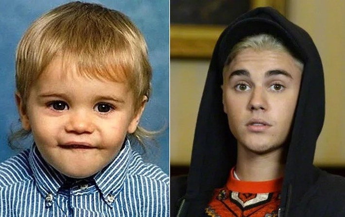 Cậu bé lanh lợi, sở hữu đôi mắt sáng thông minh này chính là "Hoàng tử nhạc Pop" Justin Bieber ngày nhỏ.
