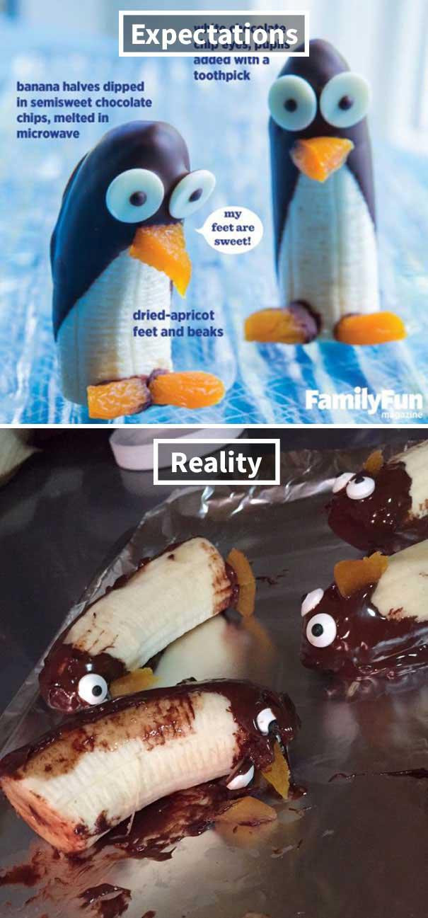 Chim cánh cụt gẫy cánh.