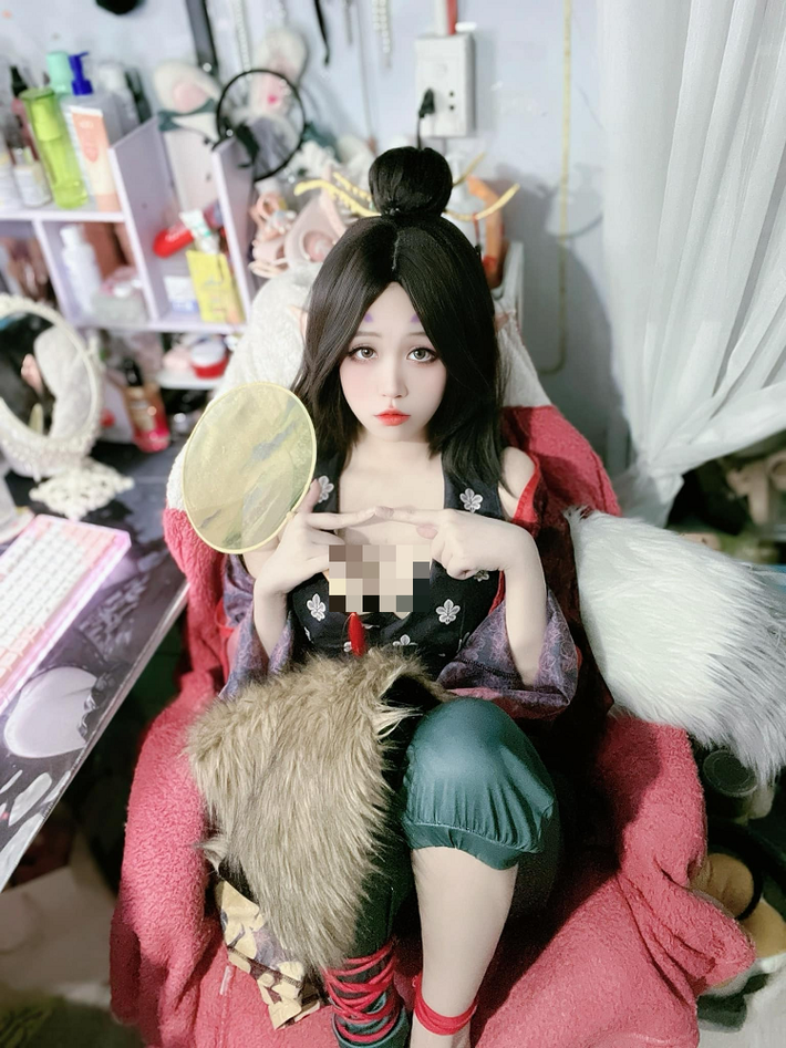 Ngoại hình quyến rũ của Mina khiến nhiều người chơi "thổn thức" và dành lời khen ngợi. (Ảnh: FBNV)