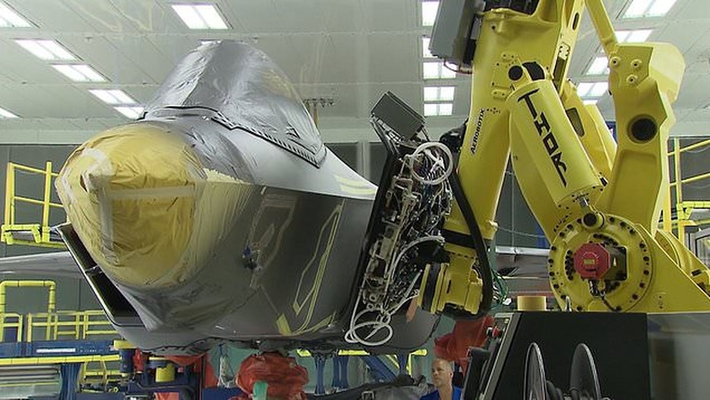 Nhà máy chế tạo cả ba biến thể: F-35A, F-35B, F-35C, phục vụ cho Không quân, Hải quân và Thủy quân lục chiến Mỹ. (Ảnh: The War Zone)