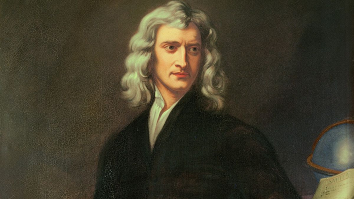 Isaac Newton, nhà bác học nổi tiếng với những phát hiện về trọng lực và phép tính vi phân, thường được biết đến qua các bức tranh, tượng bán thân và bản khắc. (Ảnh: Space)