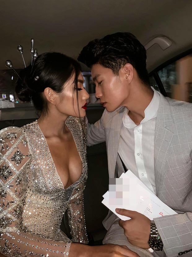 Trước đây, Huy Trần từng hẹn với Thảo Nhi Lê - rich kid có gu thời trang gợi cảm.