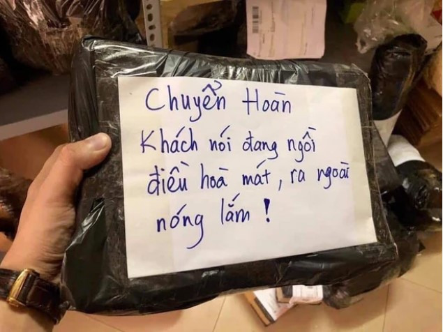 Lý do bùng hàng này làm netizen phẫn nộ, bởi lẽ shipper bất chấp nắng mưa đến giao hàng chứ không được ngồi mát như vị khách này đâu.