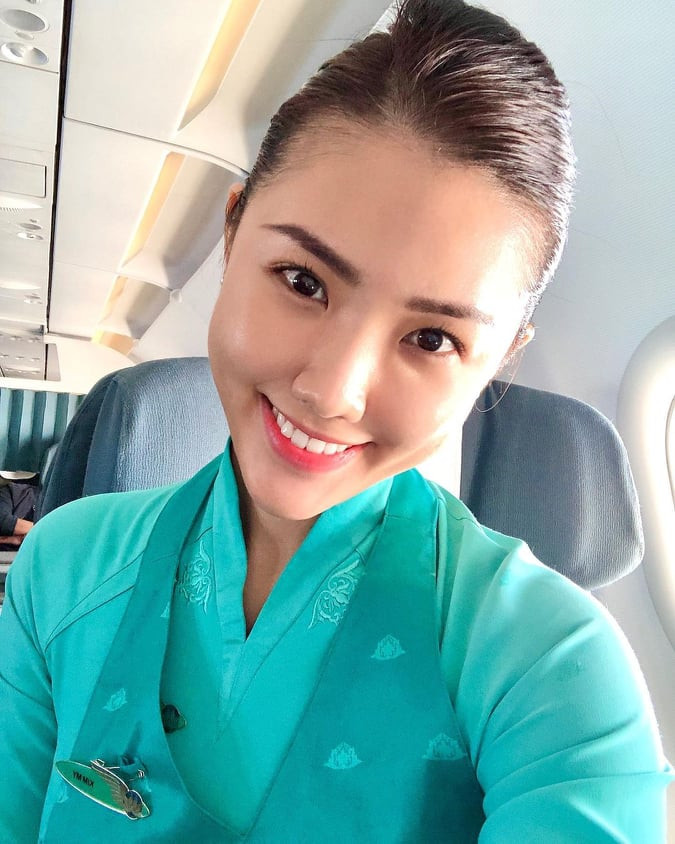 Xinh đẹp và duyên dáng, cô có lượng người theo dõi không nhỏ trên mạng xã hội.