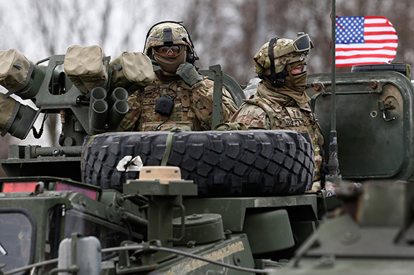 Chỉ tính riêng ở Ukraine, Quân đội Mỹ đã có Trung đoàn thiết kỵ 278 Tennessee. Đây là đơn vị đóng quân ở Ukraine với nhiệm vụ điều hành trung tâm huấn luyện Yavoriv cho lực lượng quân đội nước này. Nguồn ảnh: BI.