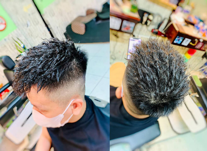 Bên cạnh đó, mái tóc này lại khiến nhiều cho nhiều người có những liên tưởng thú vị khi giống kiểu lông của chú cún cưng Poodle. Ảnh: T.Đ Shop