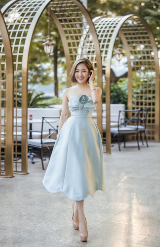 Là một trong những cái tên thu hút sự chú ý của cư dân mạng, nhất cử nhất động của hot girl Trâm Anh luôn được mọi người theo dõi. Ảnh: FBNV