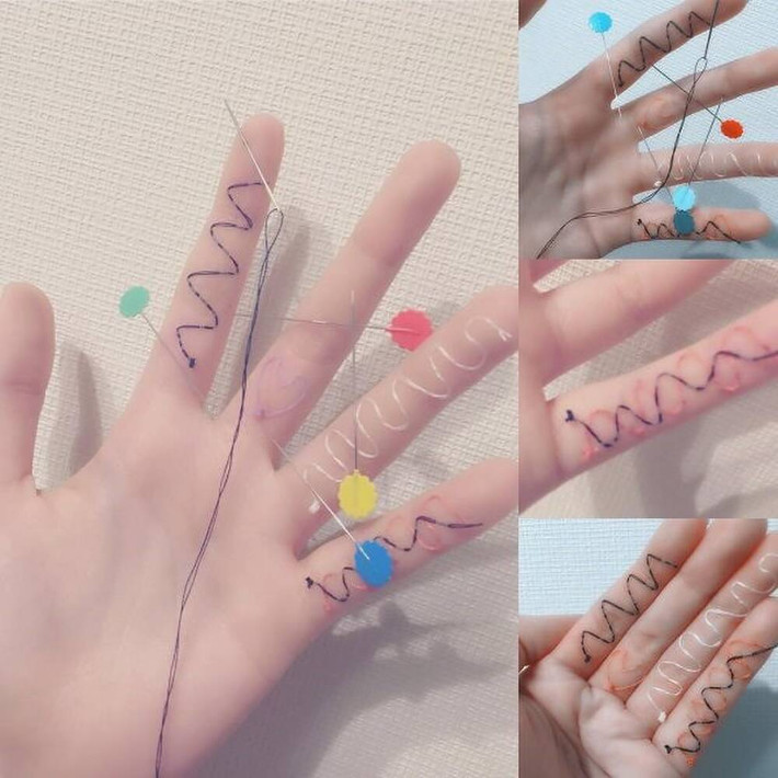 Trước đây trên mạng xã hội cũng xuất hiện không ít trào lưu gây tranh cãi, điển hình như trào lưu thêu chỉ màu lên da, thêu trên tay, thêu trên chân, thậm chí thêu cả lên môi.