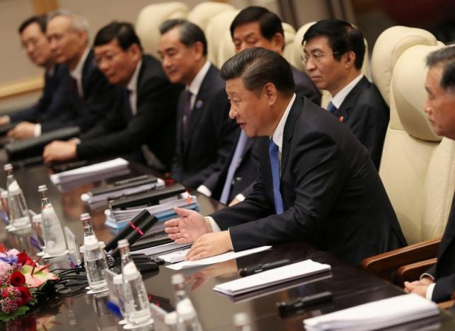 ...các quan chức cấp cao Trung Quốc ở Hàng Châu hôm 3/9.