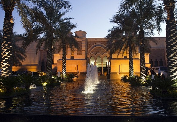 Cung điện Erga ở Riyadh là cung điện riêng của gia đình hoàng tộc. Những người không thuộc hoàng gia hiếm khi được nhìn thấy hình ảnh bên trong cung điện lộng lẫy này. Ảnh: Getty