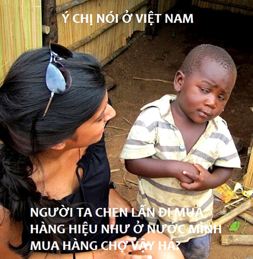 Cùng xem những bức ảnh chế hài hước về cơn cuồng đồ hiệu.