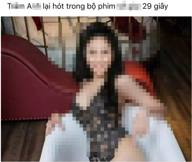 Không rõ nội dung clip là gì nhưng bên dưới những bài viết này, lập tức xuất hiện hàng trăm bình luận vào "chấm hóng" và xin link phản cảm.