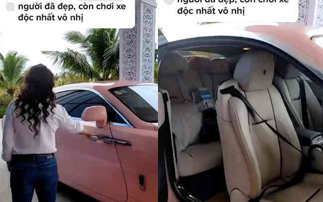 Không riêng gì kim cương, hột xoàn, bà Hằng còn có niềm đam mê với xe sang, hàng hiệu. Gần đây nhất nữ CEO khoe chiếc Rolls-Royce Wraith Series-1 màu hồng "bánh bèo" vô cùng bắt mắt, được bà vô cùng "sủng ái".