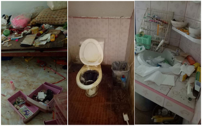 Các túi rác lưu trữ trong nhà được chất thành đống, ngổn ngang khắp nơi là hình ảnh không quá xa lạ tại những căn phòng của nhiều bạn trẻ thiếu ý thức. Ảnh: Tổng hợp