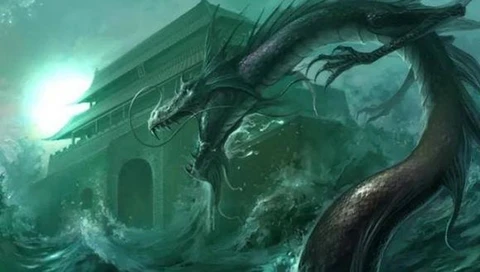 Trong số đó, có một giai thoại kể về một đêm kinh hoàng trong thời nhà Minh, khi một cơn bão kèm sấm sét, mưa lớn và gió mạnh khiến cả thế giới rung động. Một tia sét chiếu vào khuôn mặt của hoàng đế đang nằm ngủ, đánh thức ông và tạo ra ấn tượng về một con trăn khổng lồ.