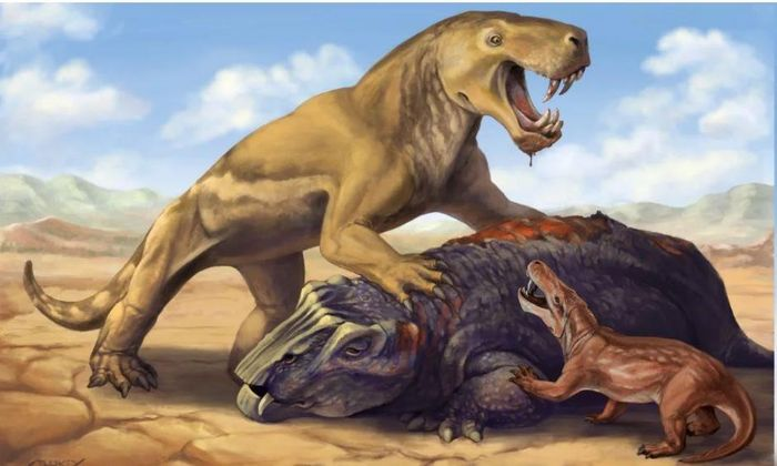Inostrancevia, được biết đến như "kẻ ăn thịt ngoại tuyến", là một loài săn mồi cổ đại đã sống cách đây khoảng 260 triệu năm.