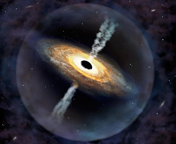 NASA cho rằng nếu ngôi sao đó thực sự lớn, thí dụ như bằng 20 lần khối lượng mặt trời, thì phần lõi dày đặc của nó sẽ nổ và chuyển hóa hoàn toàn thành một lỗ đen.