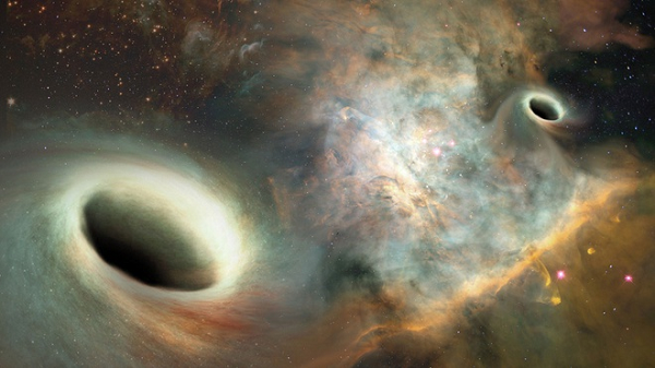 Bức ảnh được chụp bởi Kính thiên văn Chân trời Sự kiện (Event Horizon Telescope), thực tế bao gồm một mạng lưới các kính thiên văn lớn rải rác khắp nơi trên thế giới.