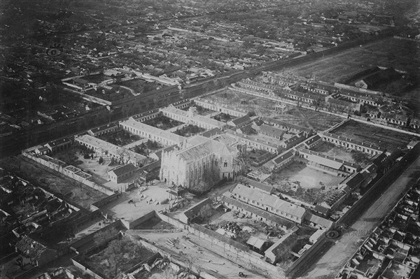 Giáo sứ North Church tại Bắc Kinh được chụp từ hướng Đông Nam.