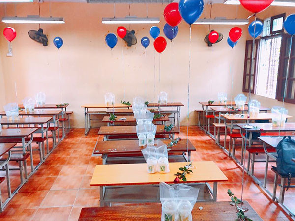 Hình ảnh về sự tâm lý của các bạn nam trong lớp mùa 20/10 đang liên tục được hội nữ sinh chia sẻ trên những diễn đàn, nhóm học đường.