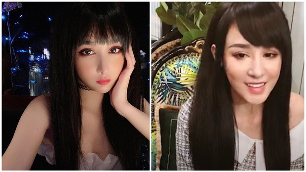 Trước đó, gái xinh này cũng từng bị dân tình so sánh hình ảnh khi livestream và ảnh trên mạng. Không còn sắc sảo, gương mặt của bạn gái Karik trông nhợt nhạt, nhăn nheo hơn khá nhiều.
