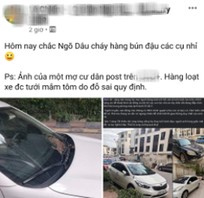 Một chủ xe khác đã nhận về hậu quả khôn lường khi đỗ xe vô ý thức ngoài đường.