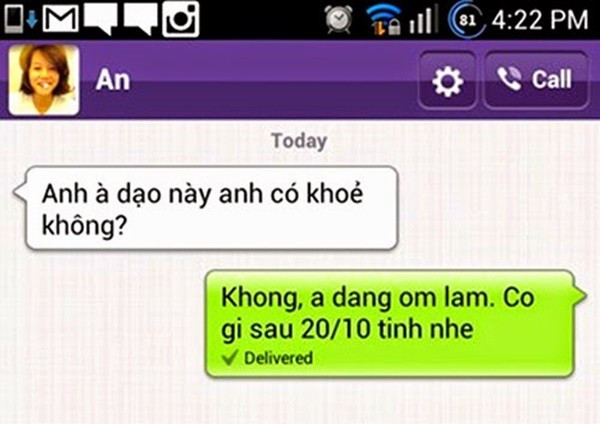 Chính thức lên tiếng đòi quà người yêu bằng dòng tin nhắn "lịch sự", không ngờ anh chàng này lại "lầy" nhất quả đất.