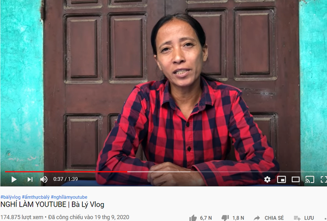 Tuy nhiên, chỉ chưa đầy 2 ngày sau tuyên bố giải nghệ, bà lại tiếp tục cho ra clip mới khiến nhiều người cảm thấy bức xúc và coi đây như một chiêu trò "câu like".