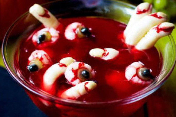 Món chè đặc biệt này thực sự là món ăn kinh dị có lẽ chỉ dành cho ngày Halloween.