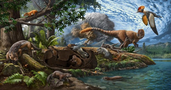 Sự kiện tuyệt chủng Phấn Trắn - Cổ Cận, Sự kiện tuyệt chủng Creta-Paleogen hay Sự kiện tuyệt chủng Phấn Trắng-Đệ Tam là một vụ đại tuyệt chủng xảy ra cách đây khoảng 66 triệu năm trước vào cuối thời kỳ Maastricht khi các loài động thực vật tuyệt chủng với quy mô lớn trong một khoảng thời gian địa chất ngắn.