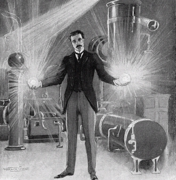 Pleiadeans đã chia sẻ cho Tesla các công nghệ dẫn đến phát minh của ông về dòng điện xoay chiều – khởi nguồn của hàng chục thiết bị điện tử phổ biến hiện nay, hàng trăm công cụ được sử dụng trong công nghệ hàng không vũ trụ và điện từ, cùng hàng trăm bằng sáng chế.