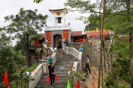 Đài hương 468 vừa được khánh thành năm 2017, nằm trên vùng núi cao thuộc huyện Thanh Thủy, Hà Giang.