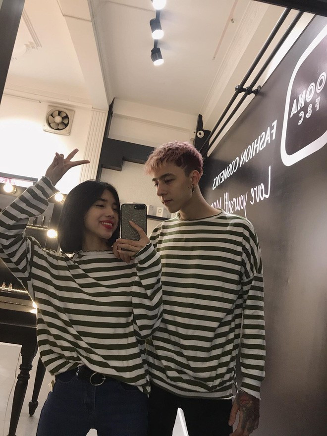 Nếu chàng là hot boy lai Tây từng phủ sóng MXH, thì nàng là mẫu lookbook nổi tiếng Sài Gòn với vòng eo con kiến, gương mặt xinh xắn như ulzzang Hàn Quốc.