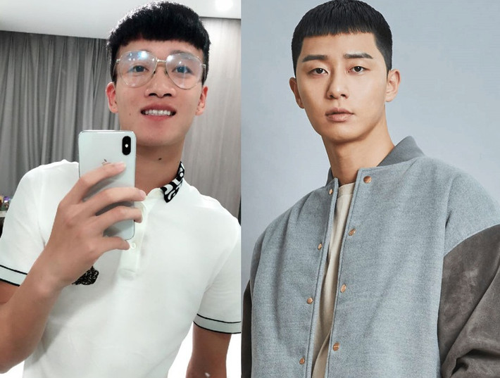 Trước đó, không ít cánh đàn ông Việt cũng từng "đu trend" cắt tóc ngố tàu của Park Seo Joon trong "Itaewon Class". Kiểu tóc này đã gây sốt mạng xã hội, khiến không ít anh chàng đua nhau xuống tóc để giống với thần tượng.