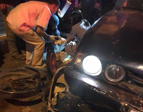 Danh tính các nạn nhân bị xe BMW đâm gồm: Nguyễn Văn Tr. (SN 1992, ở Tuyên Quang), Nguyễn Đức T. (SN 1996, ở Phú Thọ), Phạm Văn Ng. (SN 1972, ở Hà Tĩnh), Nguyễn Văn T. (SN 1990, ở Tuyên Quang) và chị Doãn Thị H. (SN 1981, ở Nam Định).