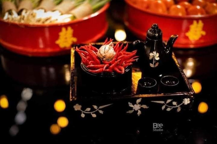 Bộ ảnh được chụp vô cùng tỉ mỉ và thể hiện hết không khí hôn lễ.