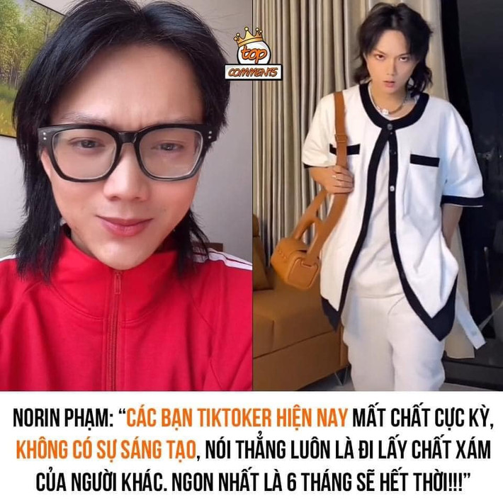 Mới đây nhất, Phạm Thoại có một số chia sẻ gây tranh cãi về giới TikToker hiện nay. Cụ thể, chàng trai quê Hải Phòng cho biết TikToker hiện nay mất chất , không có sự sáng tạo, không biết làm nội dung, lấy lại chất xám của người khác.