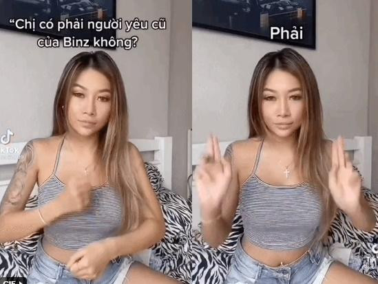 Mới đây, một gái xinh cá tính trên TikTok đã làm một đoạn video mang tính "cà khịa" khi nhận được câu hỏi khá thường xuyên của cư dân mạng rằng: "Bạn có phải người yêu cũ Binz không?".