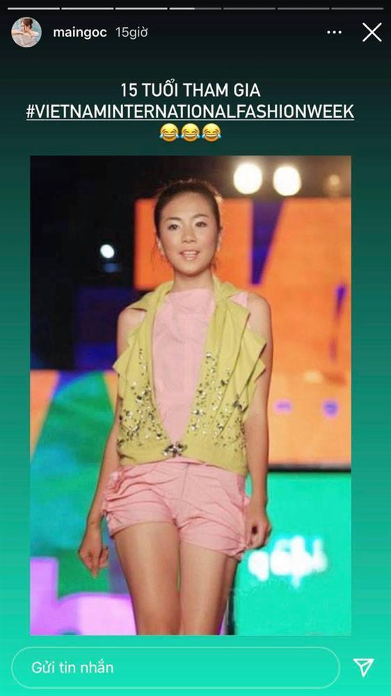 Ảnh đi catwalk từ năm 15 tuổi của "Hoa khôi nhà đài" đã minh chứng nhan sắc của cô luôn "trường tồn" theo thời gian.