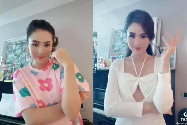 Dẫu vậy, Mai Ngọc vẫn nhận được cơn mưa lời khen nhan sắc cũng như thần thái.