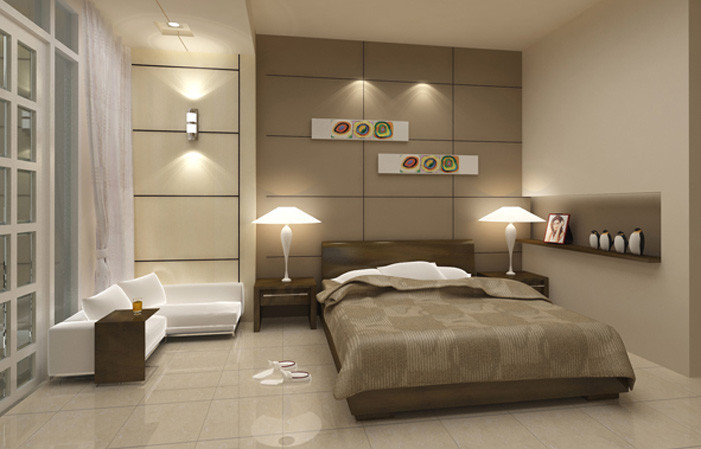 Nếu vị trí kê giường của bạn bị giới hạn không thể quay đầu về hướng Đông Bắc, có thể sử dụng ga gối màu tối, màu hồng phấn nhạt hoặc màu vàng nhạt để giảm đi những ảnh hưởng bất lợi.