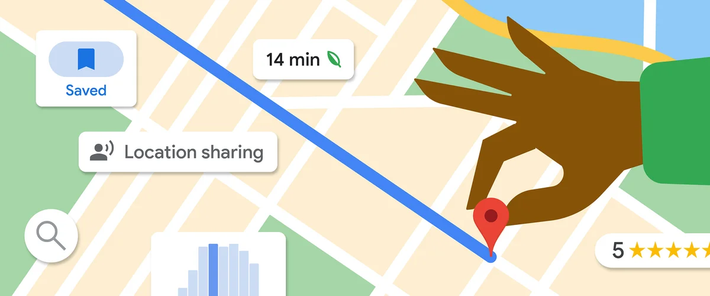 Google Maps không chỉ là bản đồ mà còn là nền tảng thông minh giúp tối ưu hóa lộ trình di chuyển. (Ảnh: The Keyword)