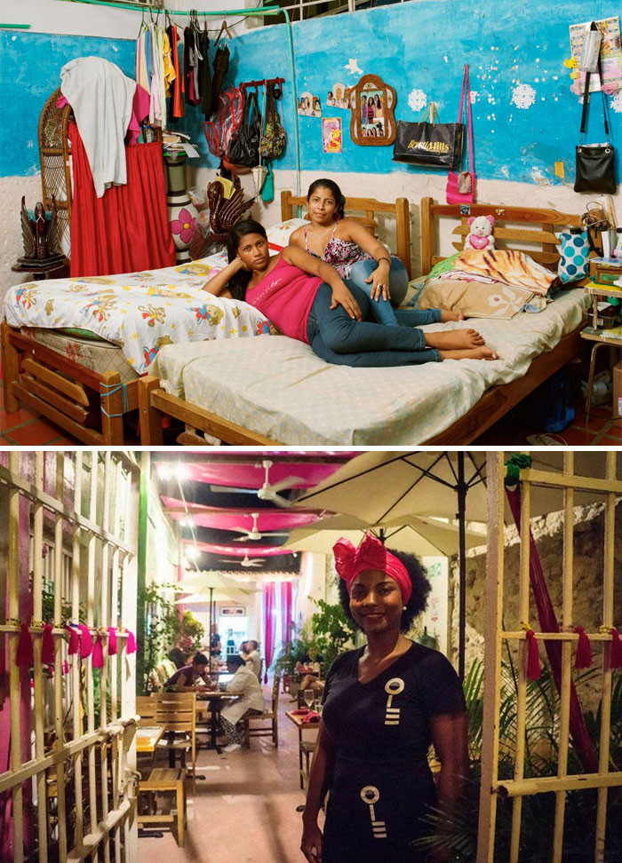Vào mỗi buổi tối, các nữ tù nhân trong nhà tù San Diego ở Cartagena, Colombia đều được tự do nấu nướng tại nhà hàng đặc biệt có tên là Interno được xây dựng ngay trong khuôn viên nhà giam này. 25 trong tổng số gần 180 nữ tù nhân trong trại giam trên được chọn để tham gia chương trình tái hòa nhập cộng đồng trên.