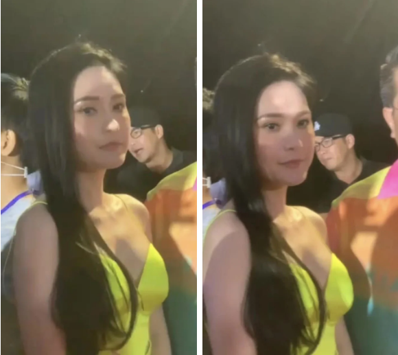 Tuy nhiên, không phải lần nào Đoàn Di Băng cũng "gặp xui" với camera thường.